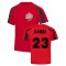 Albert Sambi Lokonga Arsenal Sports Training Jersey (Red)