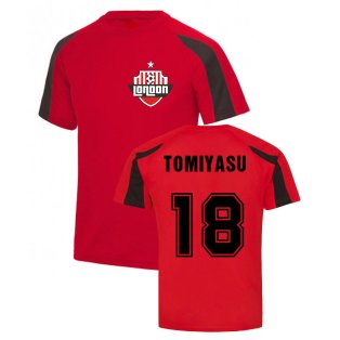 Takehiro Tomiyasu Arsenal Sports Training Jersey (Red)