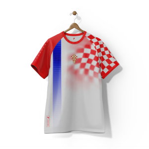 Croatia Vatreni Home Supporter Jersey Adult Short Sleeve