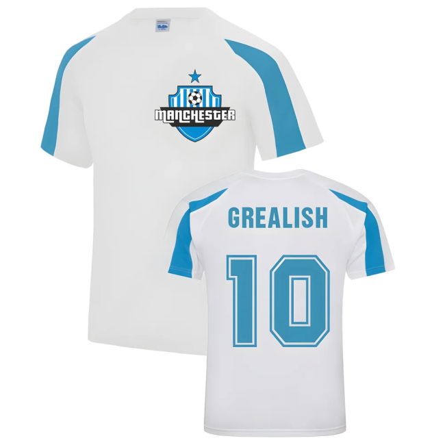 Jack Grealish Manchester Sports Training Jersey (white)
