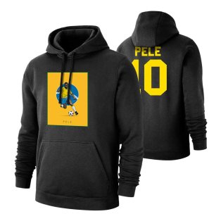 Pele Selecao footer with hood, black