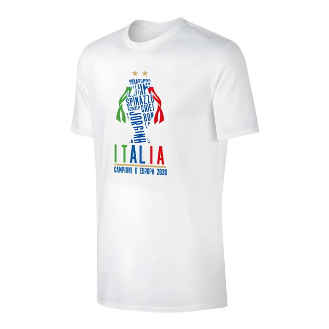 Italy CAMPIONI D\'EUROPA 2020 t-shirt, white