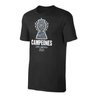 Argentina CA2021 CAMPEONES t-shirt, black