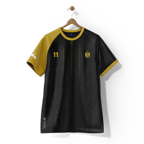 Egypt Pharaohs Away Supporter Jersey Kids Short Sleeve