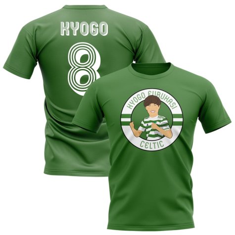 Kyogo Furuhashi Celtic Illustration T-Shirt (Green)