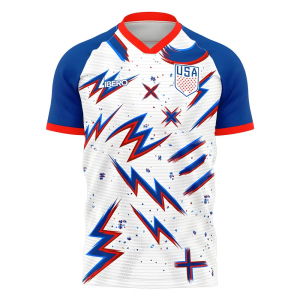 2025-2026 USA Pre-Match Concept Shirt Adult Short Sleeve