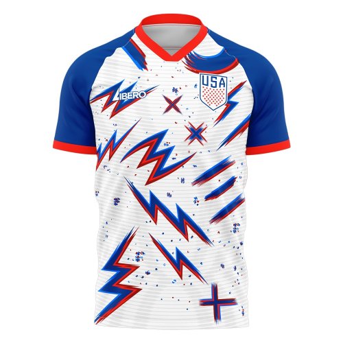 2025-2026 USA Pre-Match Concept Shirt Womens