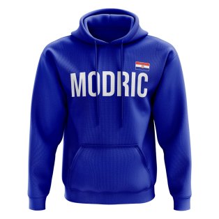 Luka Modric Croatia name hoody (royal)