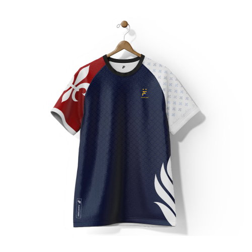 France Fleur Home Supporter Jersey Adult Short Sleeve