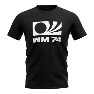 West Germany 1974 World Cup T-Shirt (Black)