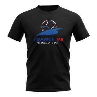 France 98 World Cup T-Shirt (Black)