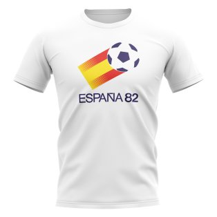 Spain 1982 World Cup T-Shirt (White)