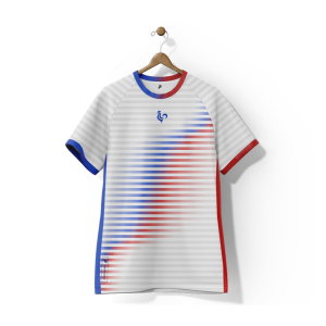 France Tricolore Away Supporter Jersey Kids Short Sleeve