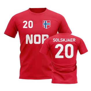 Ole Gunnar Solskjær Country Code Hero T-Shirt (Red)