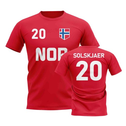 Ole Gunnar Solskjr Country Code Hero T-Shirt (Red)