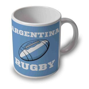 Argentina Rugby Ball Mug
