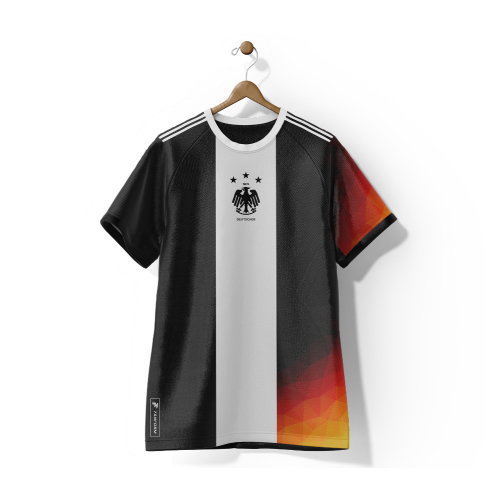 Germany Adler Away Supporter Jersey Kids Short Sleeve