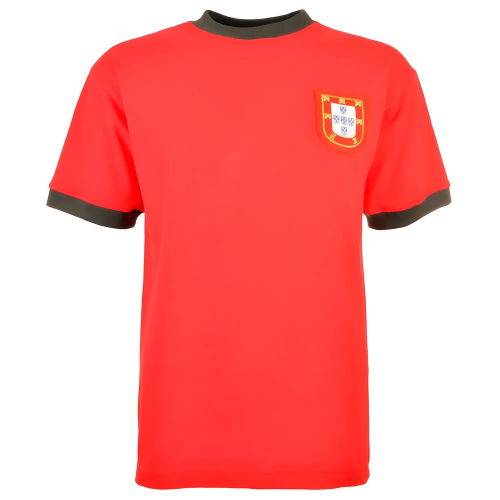 Portugal Short Sleeve Kids Retro Football Shirt