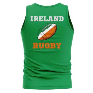 Ireland Rugby Ball Tank Top (Green)