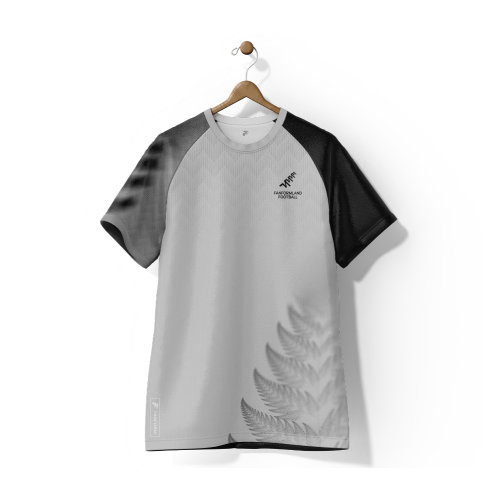 New Zealand Kiwi Home Supporter Jersey Adult Short Sleeve