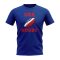 USA Rugby Ball T-Shirt (Blue)