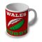 Wales Rugby Ball Mug (Red)