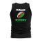 Wales Rugby Ball Tank Top (Black)
