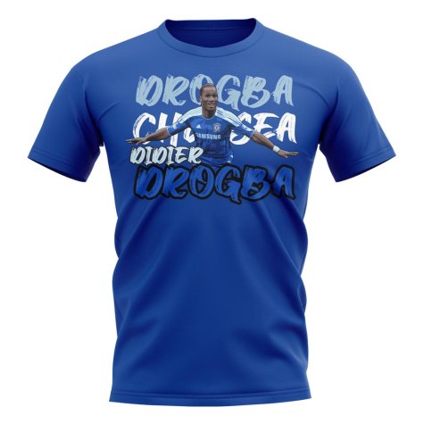 Didier Drogba Graphic Player Tee (Blue)