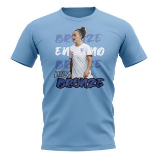 Lucy Bronze Graphic Player Tee (Sky)