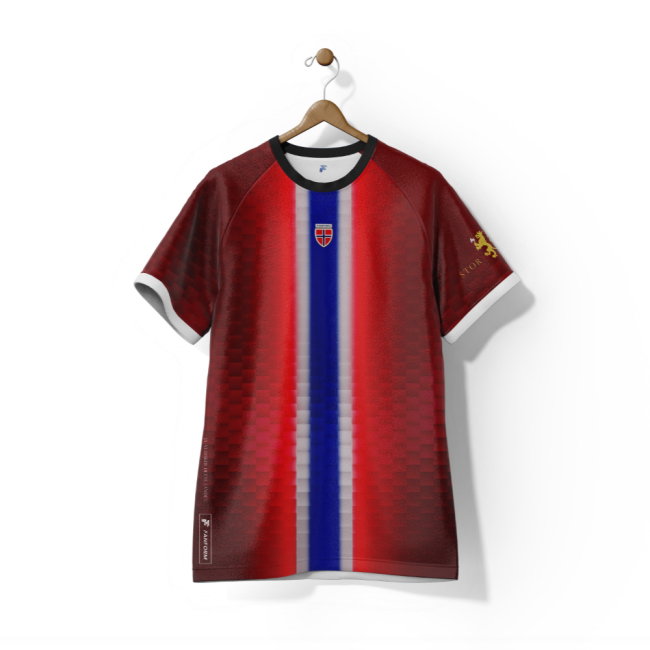 Norway Nordic Lions Home Supporter Jersey Adult Short Sleeve