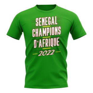 2022 Senegal African Nations Winners Tee (Green)