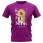 Gabriel Batistuta Fiorentina Graphic Signature T-Shirt (Purple)