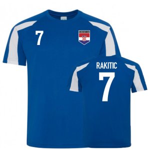 Croatia Sports Training Jersey (Rakitic 7)