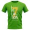 Henrik Larsson Celtic Graphic Signature T-Shirt (Green)