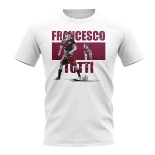 Francesco Totti Player Collage T-Shirt (White)