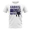 Gabriel Batistuta Player Collage T-Shirt (White)