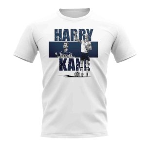 Harry Kane Player Collage T-Shirt (White)