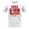 Luka Modric Player Collage T-Shirt (White)