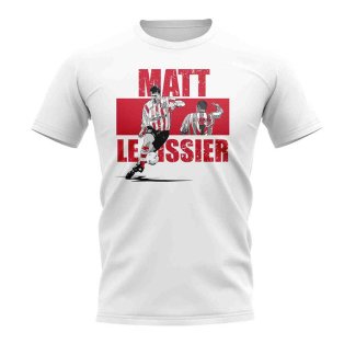 Matt Le Tissier Player Collage T-Shirt (White)