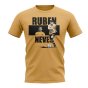 Ruben Neves Player Collage T-Shirt (Gold)
