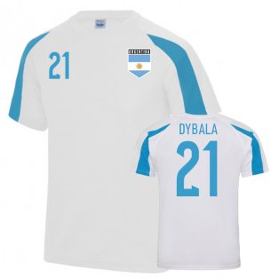 Argentina Sports Training Jersey (Dybala 21)
