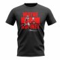 Wayne Rooney Player Collage T-Shirt (Black)