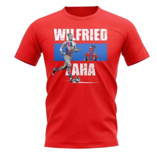 Wilfried Zaha Player Collage T-Shirt (Red)