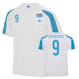 Argentina Sports Training Jersey (Batistuta 9)