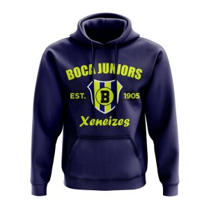 Boca Juniors Established Hoody (Navy)