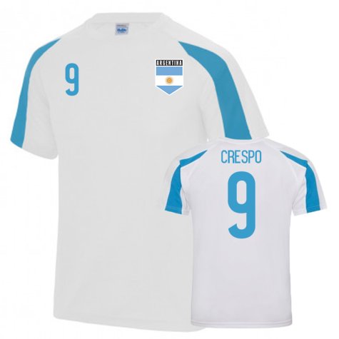 Argentina Sports Training Jersey (Crespo 9)