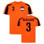 Holland Sports Training Jersey (Orange-Black) (Rijkaard 3)