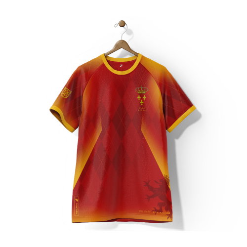 Spain La Roja Home Supporter Jersey kids Kids Short Sleeve
