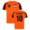 Holland Sports Training Jersey (Orange-Black) (Seedorf 10)