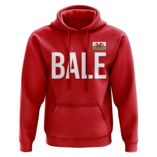 Gareth Bale Wales Name Hoody (Red)